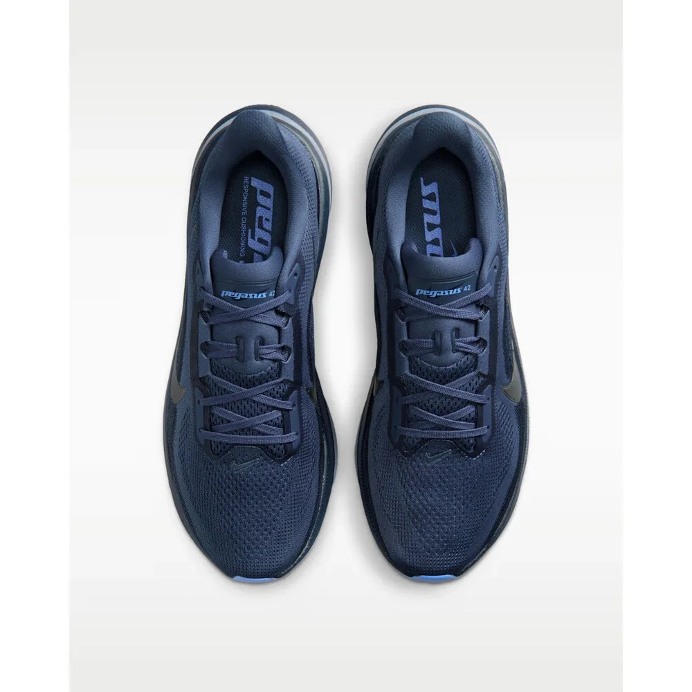 Nike Pegasus 42 IB1873-401 Sneakers Men's US 10 Blue Road Running Shoes MEW2375